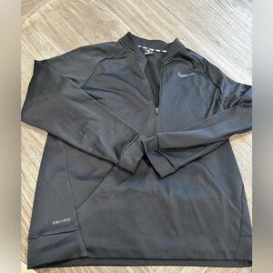 Nike Dri-FIT Half Zip Pullover Shirt Mens Large Athletic Long Sleeve Pockets